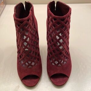 Jimmy choo suede booties